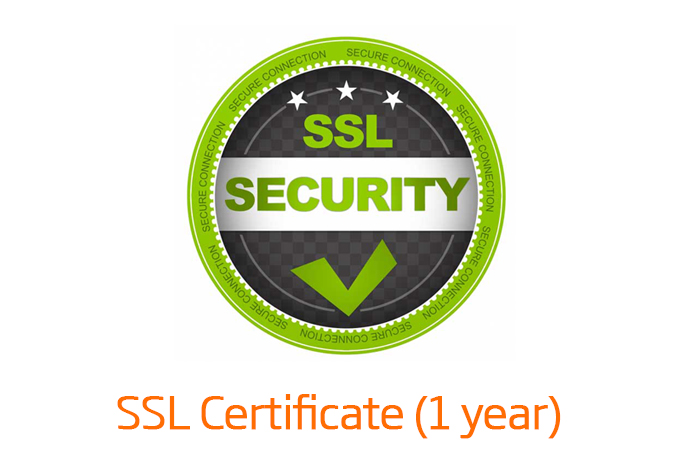 SSL Certificate - 1 year license