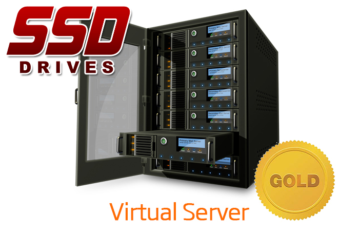 VIRTUAL SERVER - GOLD - SSD